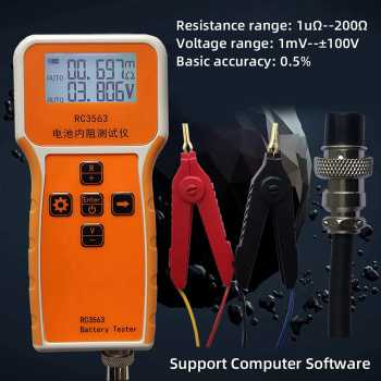 RUIBOZHI Tester Baterai Aki Battery Internal Resistance Meter 1000mAh - RC3563 Gambar produk RUIBOZHI Tester Baterai Aki Battery Internal Resistance Meter 1000mAh - RC3563