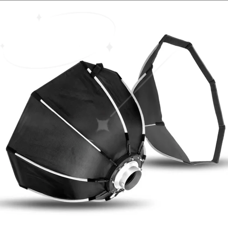 TRIOPO Softbox Octagonal Reflector Lighting Photography Bowens Mount 65cm - TR25 Gambar produk TRIOPO Softbox Octagonal Reflector Lighting Photography Bowens Mount 65cm - TR25