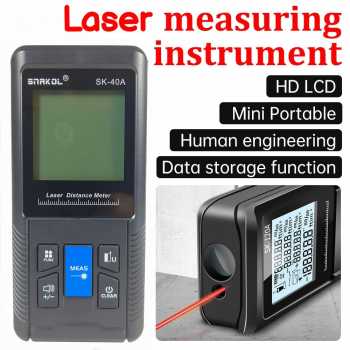 SNAKOL Pengukur Jarak Laser Range Finder Portable Waterproof 40M - SK-40A
