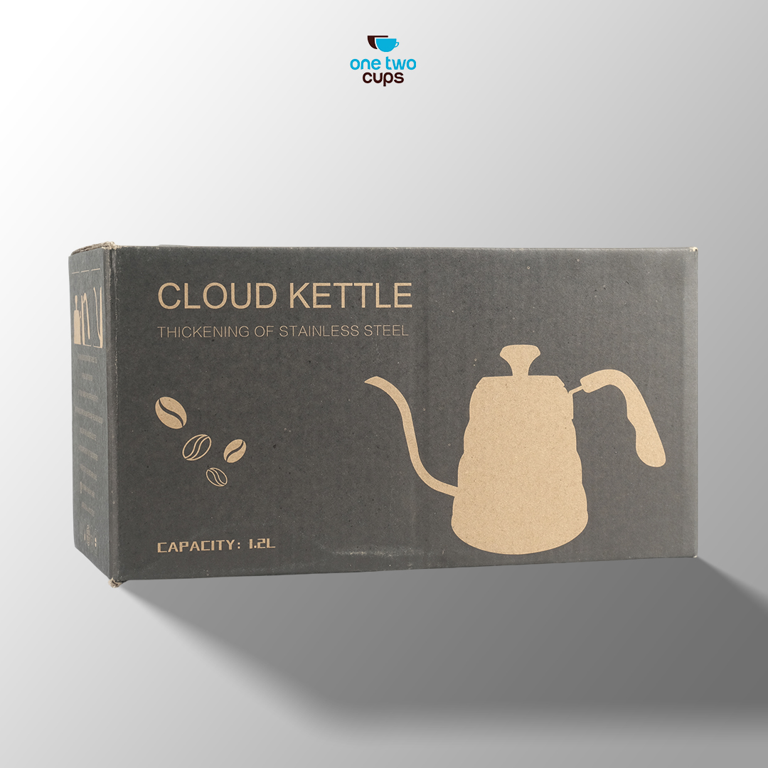 One Two Cups Teko Kopi Leher Angsa Gooseneck Pour Over Thermometer 1.2L - OTC265 Gambar produk One Two Cups Teko Kopi Leher Angsa Gooseneck Pour Over Thermometer 1.2L - OTC265