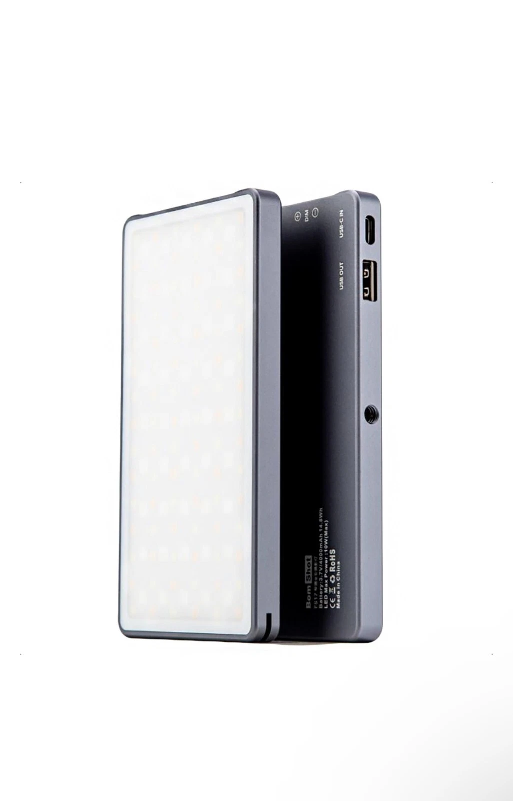 Gambar produk LIYADI Lampu Fotografi LED Portabel RGB OLED Panel Light 10W 9900K - LR135 PRO