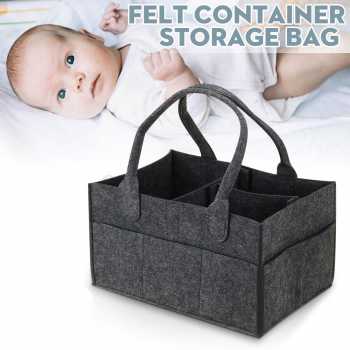 Mrosaa Tas Organizer Perlengkapan Bayi Portable Baby Diaper Caddy Bag - SS320