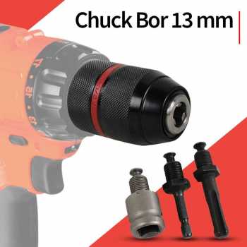 SANOU Chuck Bor 13mm Ratchet Adapter Three Connecting Rod 1/2 - 20 UNF - XZ-13