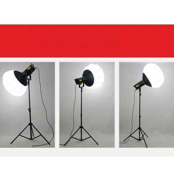 BSIDE Softbox Parabolik Lentera Reflector Lighting Bowens Mount 65cm - BS06 Gambar produk BSIDE Softbox Parabolik Lentera Reflector Lighting Bowens Mount 65cm - BS06