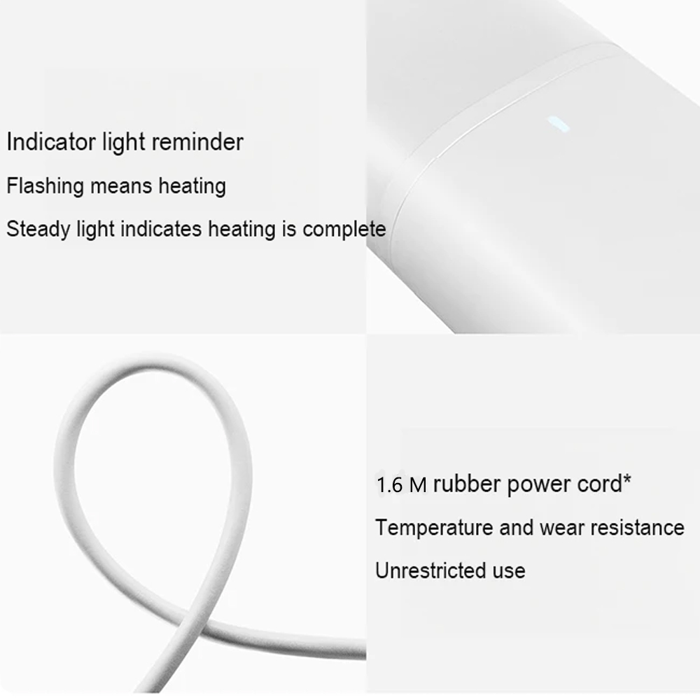 Gambar produk Mijia Setrika Uap Handheld Foldable Steamer 2in1 Quick 30 kPa 160ml - MJGTJ02LF