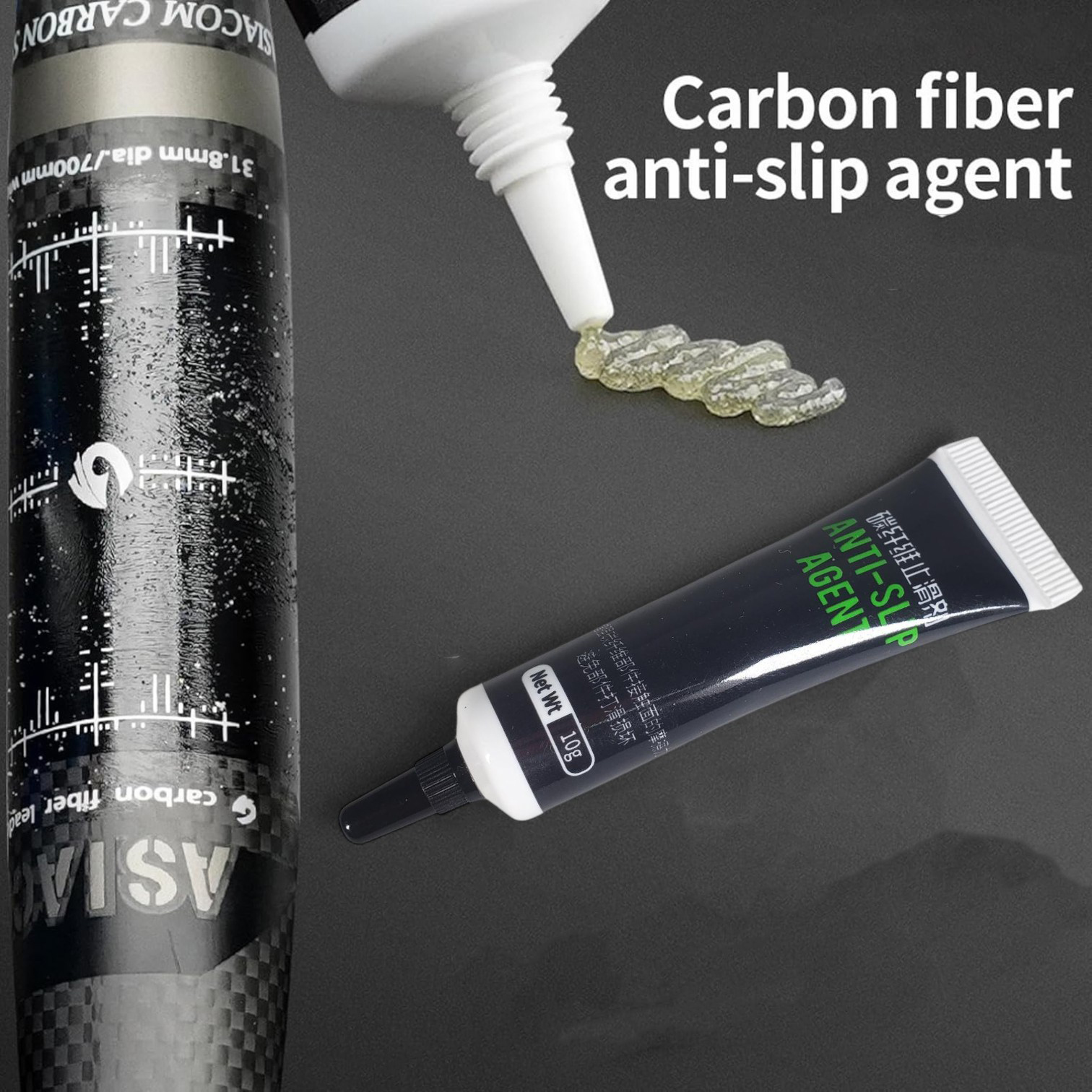 Gambar produk DEEM Gel Anti Slip Sepeda Carbon Fiber Metal Handlebar Seatpost 10g - D10