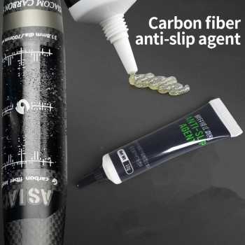 DEEM Gel Anti Slip Sepeda Carbon Fiber Metal Handlebar Seatpost 10g - D10