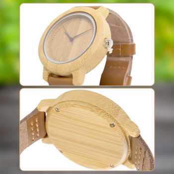 Gambar produk BOBO BIRD Jam Tangan Bambu Analog Wanita - A10