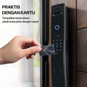 Gambar produk Joneytech Smart Door Lock Fingerprint Password Card Key - B01JC