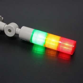 Gambar produk DIANQI Lampu Menara LED Signal Warning Light Operation Fault Sound AC 220V - DQ-310