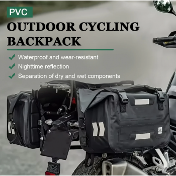 Gambar produk Blinkminds Saddle Bag Touring Motorcycle Anti Slip Waterproof 30L - BM08