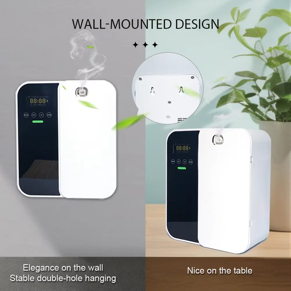 Gambar produk MIVM Diffuser Essential Oil Aromatherapy Bluetooth LCD Display 500ml - MV-50