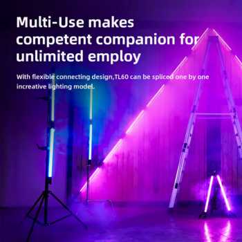 Gambar produk Godox Lampu Fill Light Stick RGBW 2700-6500K 2600mAh 18W with Remote - TL60