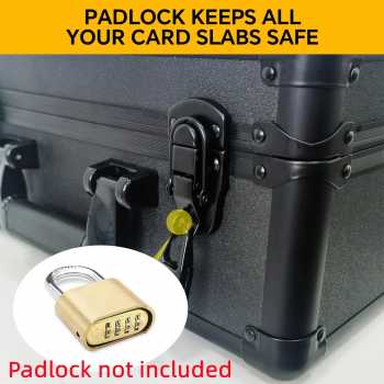 MARABO Kotak Kartu Koleksi Graded Card Case PSA Aluminium Alloy EVA - MR-345 Gambar produk MARABO Kotak Kartu Koleksi Graded Card Case PSA Aluminium Alloy EVA - MR-345