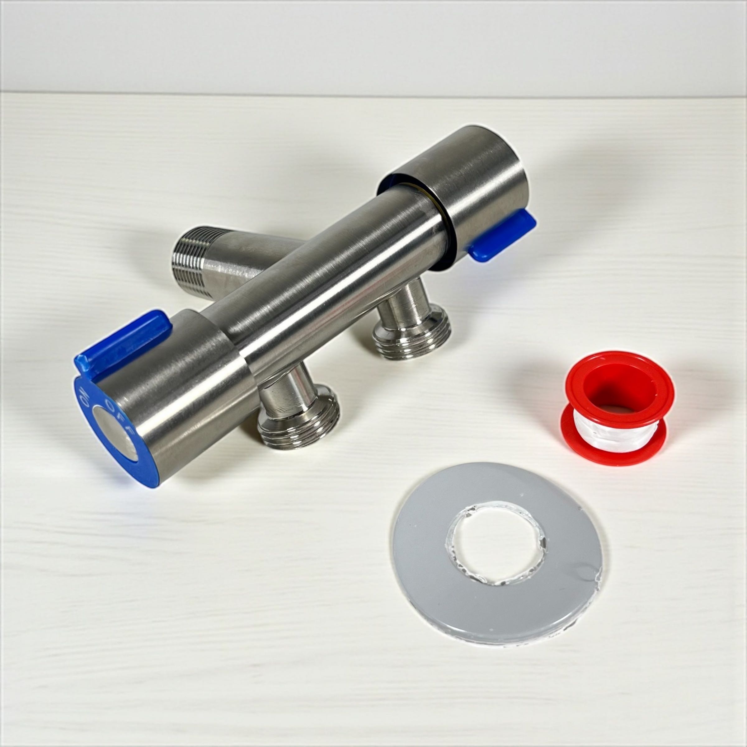 Gambar produk WASHON Keran Air Faucet 2in1 Water Mop Pool Handheld Stainless Steel - A1