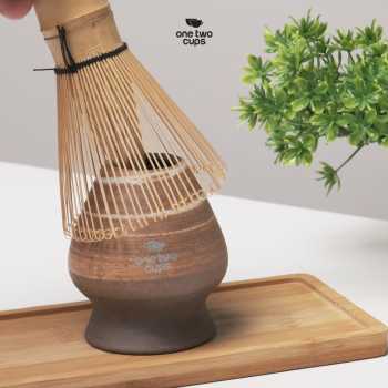Gambar produk One Two Cups Whisk Stand Matcha Chasen Tate Dudukan Pengaduk - NA-153
