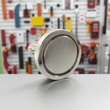 Gambar produk Taffware Strong Neodymium Magnet Model Bulat 48mm 85-90kg - TN6