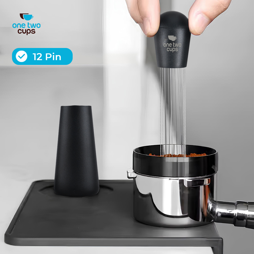 Gambar produk One Two Cups Jarum Kopi Espresso 12 Pin Needle Distribution Tool - OL804