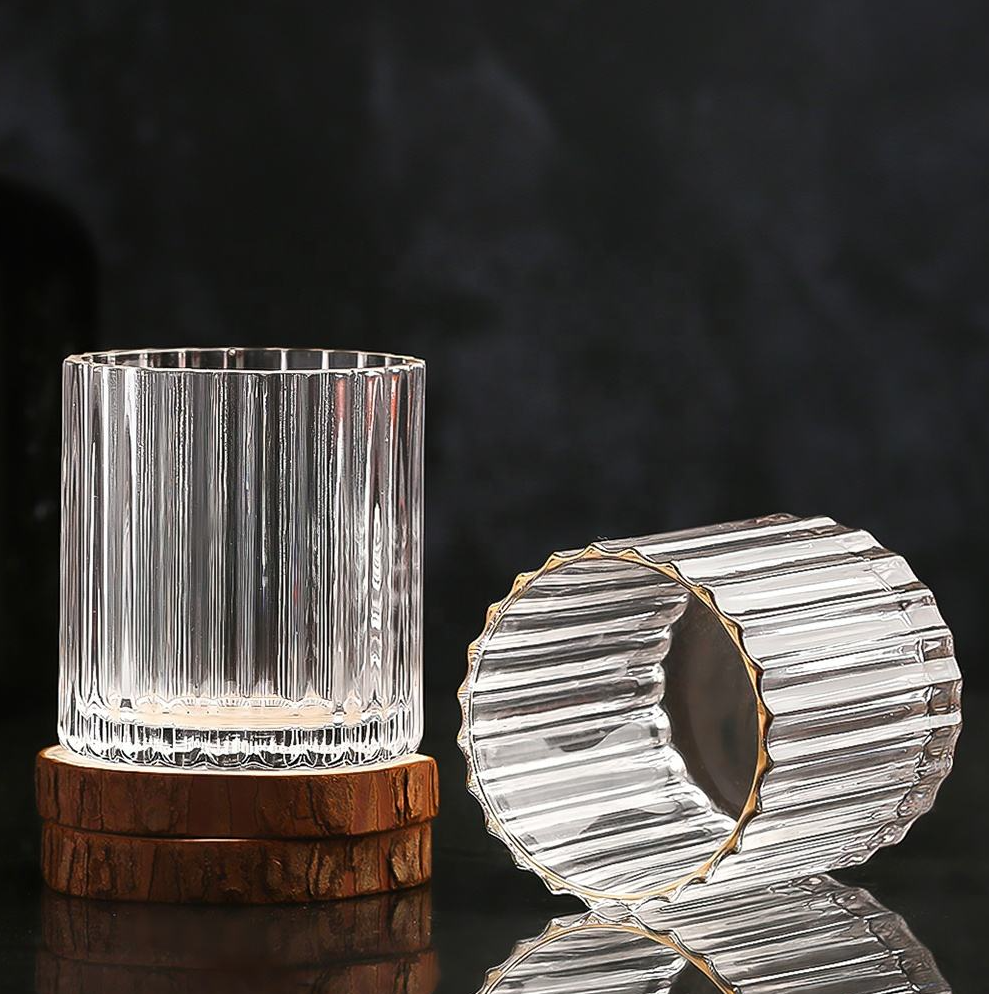 GABYNA Gelas Kaca Anggur Wine Whiskey Cocktail Glass Aesthetic 300ml - GB35 Gambar produk GABYNA Gelas Kaca Anggur Wine Whiskey Cocktail Glass Aesthetic 300ml - GB35