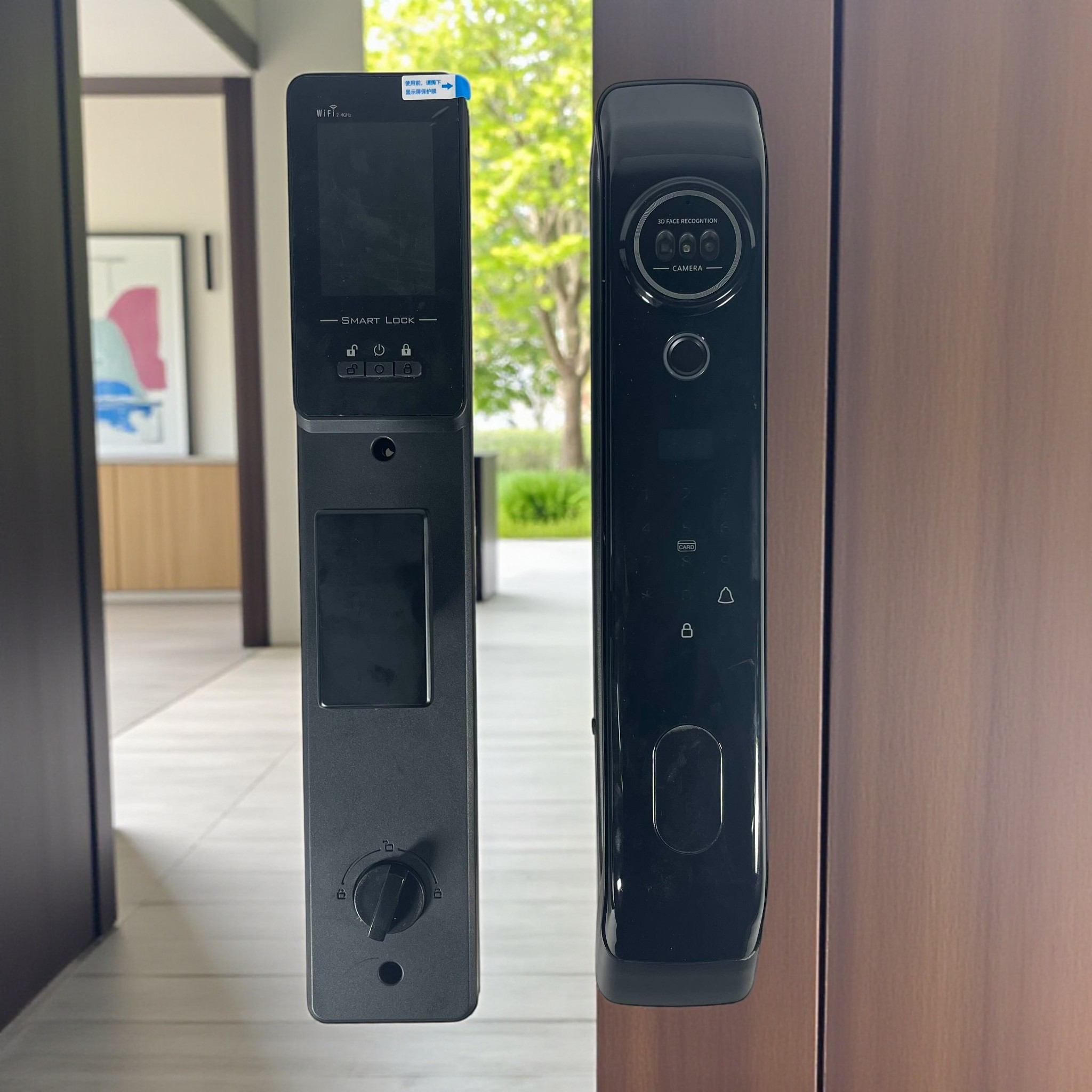 Gambar produk Glomarket Smart Door Lock Fingerprint Face Recognition Password App - B02RL-TC