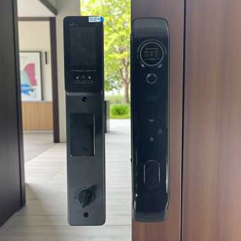 Glomarket Smart Door Lock Fingerprint Face Recognition Password App - B02RL-TC