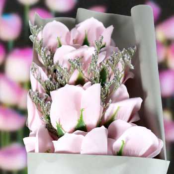 Gambar produk Ji Hong Buket Bunga Sabun Dekorasi LED Valentine Gift 11 Rose - JH-11