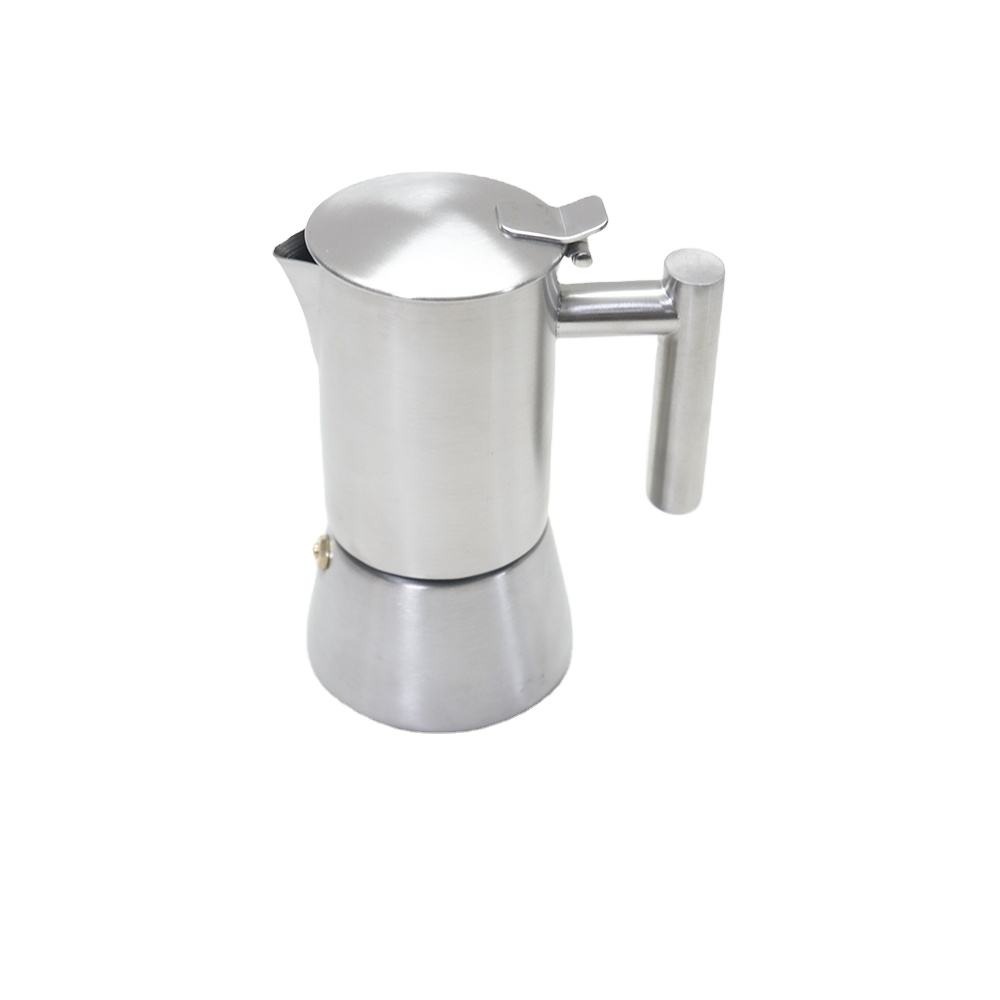Gambar produk IYD Moka Pot Espresso Single Valve Coffee Stainless Steel 500ml - I-500