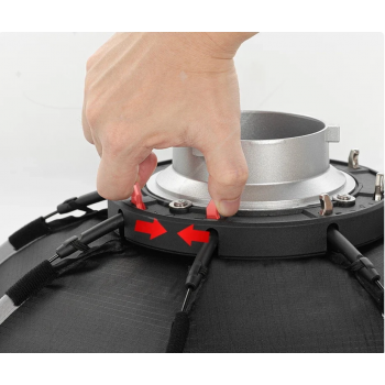 TRIOPO Softbox Octagonal Reflector Lighting Photography Bowens Mount 65cm - TR25 Gambar produk TRIOPO Softbox Octagonal Reflector Lighting Photography Bowens Mount 65cm - TR25