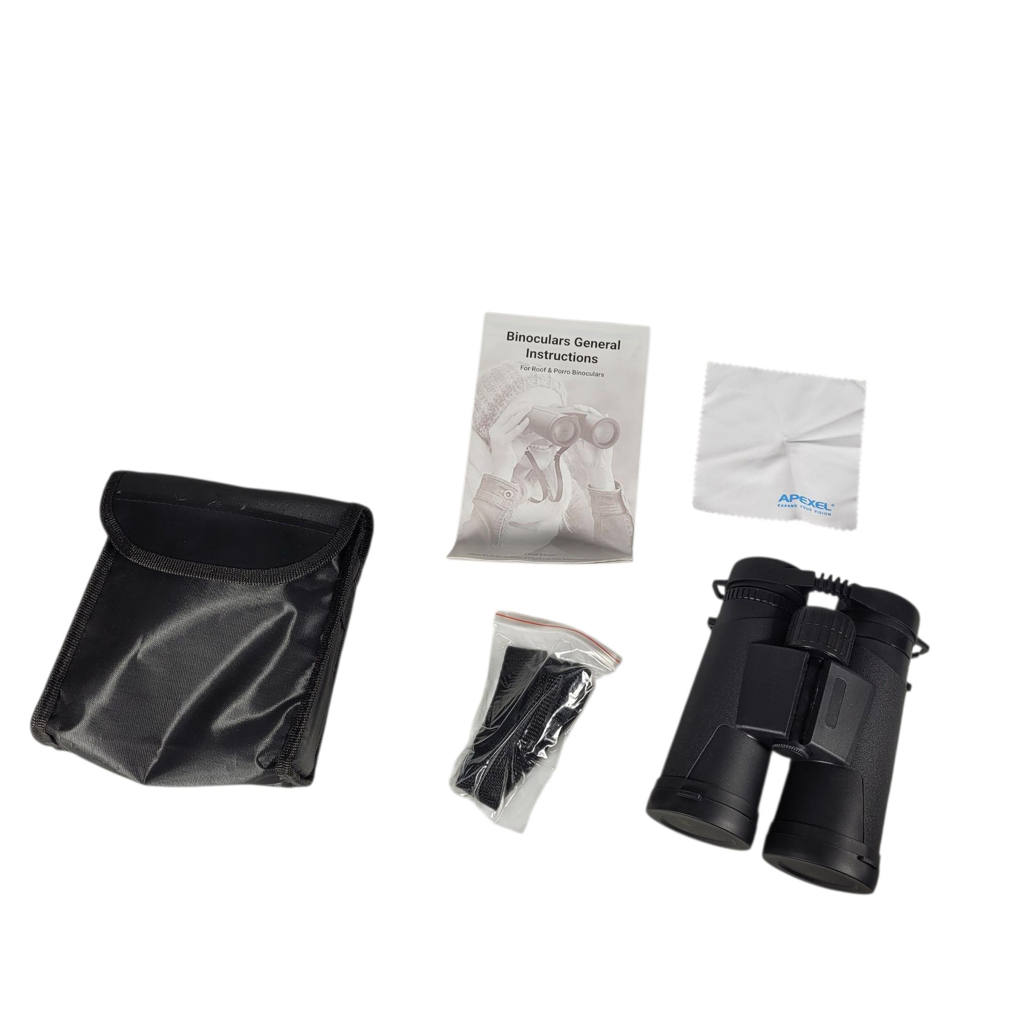 Gambar produk APEXEL Teropong Berburu Binoculars Compact Zoom 10x42mm - APL-RB10X42