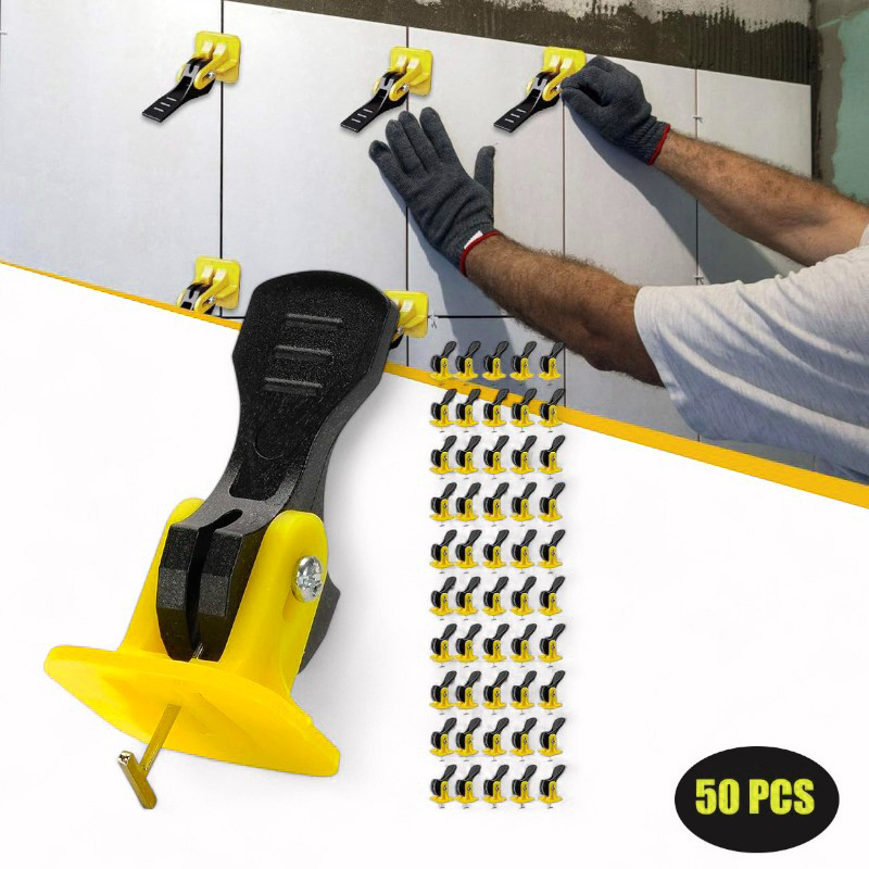 Gambar produk CHANYEEN Alat Perata Keramik Reusable Tile Leveling 1.5mm 50 PCS - LZH017