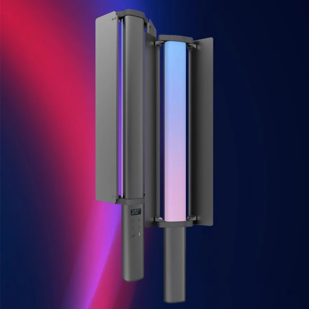 Gambar produk LIYADI Lampu Studio Tube Light RGBW 24 Mode OLED Display 4000mAh 30W - LP550