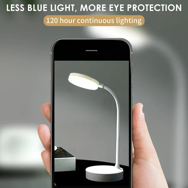 FREN Lampu Baca LED Stepless Dimming Lamp 3 Colors Rechargeable 800mAh - FR25 Gambar produk FREN Lampu Baca LED Stepless Dimming Lamp 3 Colors Rechargeable 800mAh - FR25