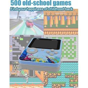 Gambar produk GGS Retro Portable Handheld Console 500 Game 2.4 Inch 128MB RAM - G5