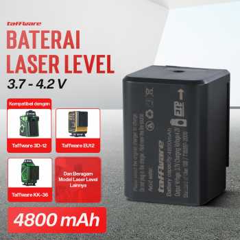 Taffware Baterai Laser Level 3D Isi Ulang Rechargeable Battery - BM02