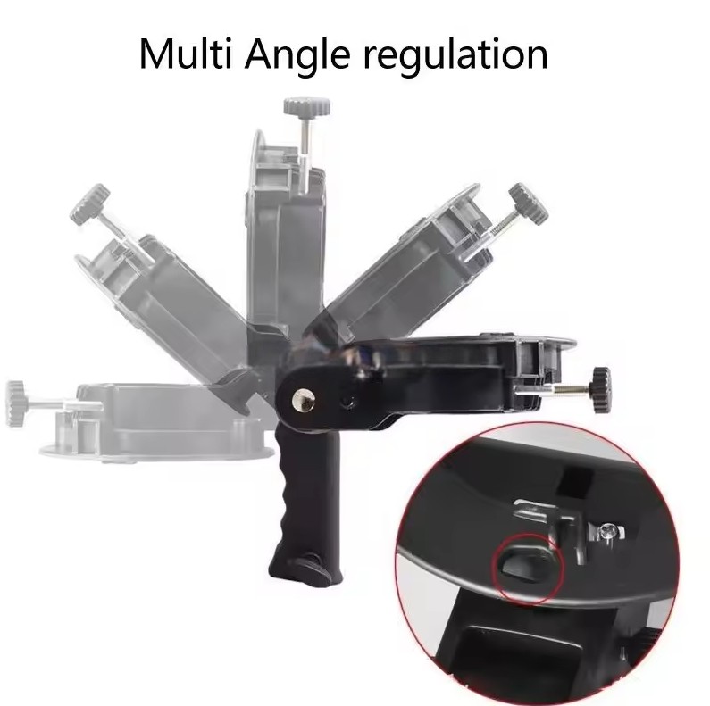 HOWN Bracket Flash Holder Speedlite S-Type Bowens for Godox AD360 Short Handle - B40 Gambar produk HOWN Bracket Flash Holder Speedlite S-Type Bowens for Godox AD360 Short Handle - B40