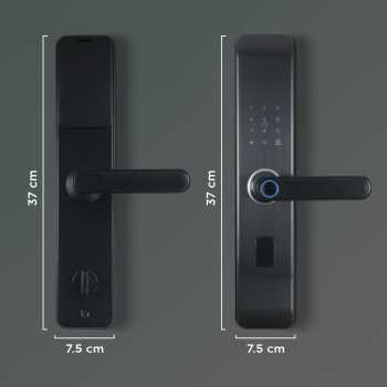 REFINE Smart Door Lock Tuya App Bluetooth Fingerprint Password - MJ1S Gambar produk REFINE Smart Door Lock Tuya App Bluetooth Fingerprint Password - MJ1S