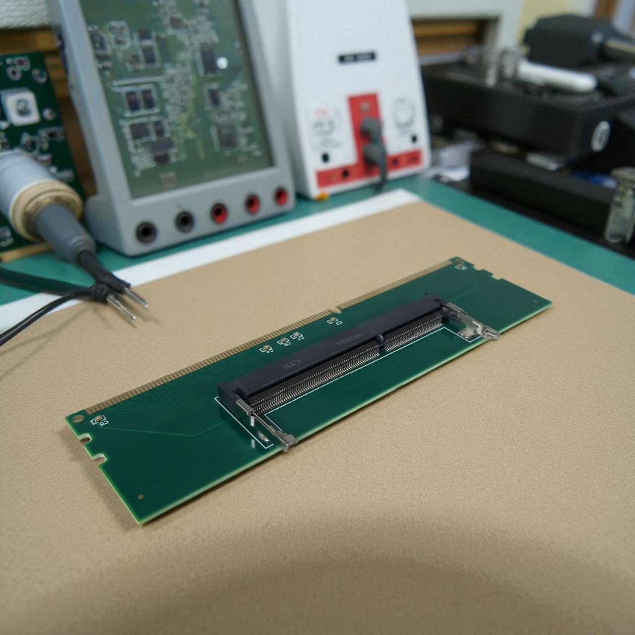 SODIMM DDR3 Laptop To DIM DDR3 Desktop RAM Adapter Converter - STD Gambar produk SODIMM DDR3 Laptop To DIM DDR3 Desktop RAM Adapter Converter - STD