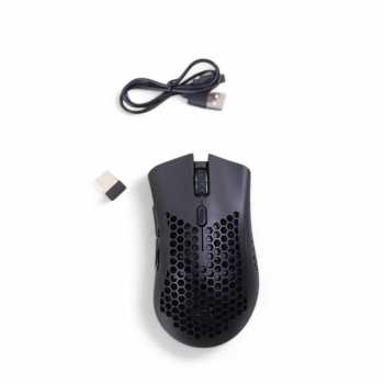 Gambar produk K-SNAKE Mouse Gaming Wireless Optical 2.4GHz RGB Rechargeable 1600DPI - BM600