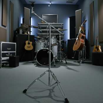 Gambar produk TaffSTUDIO Drum Cymbal Stand Heavy Duty Adjustable Double Braced - FM-CST
