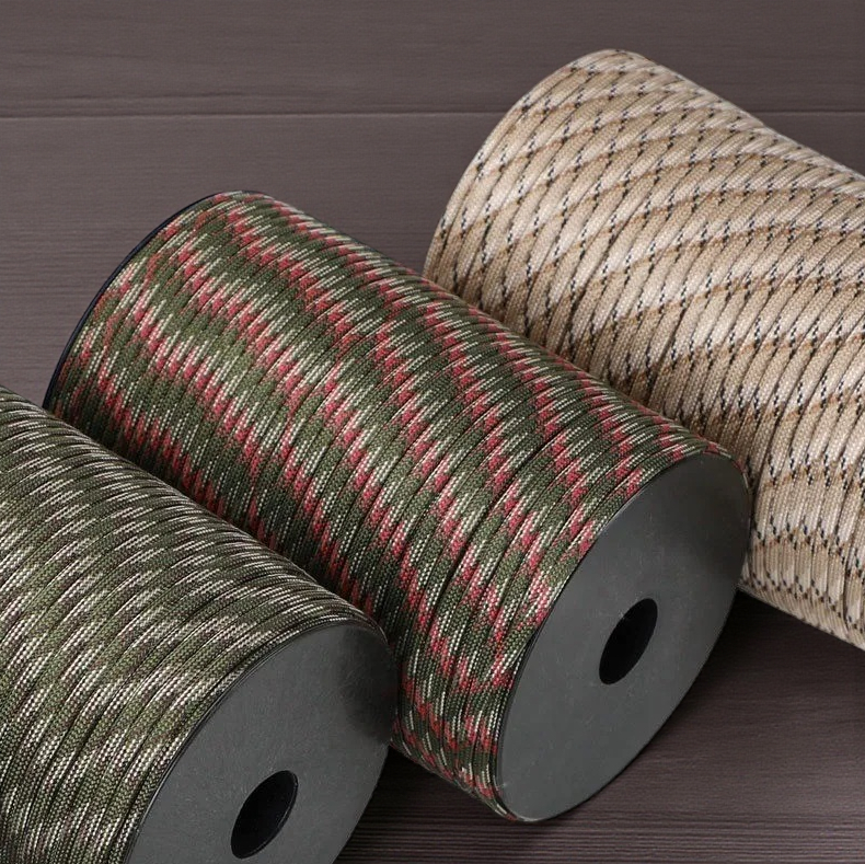 Gambar produk SHRADE Tali Tenda Paracord Rope Tent Camp 7 Core 4mm 100M - SH139