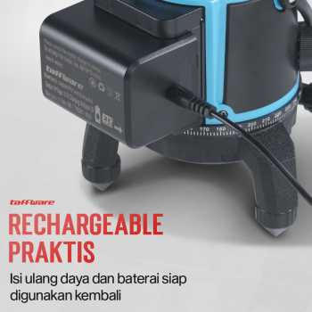 Taffware Baterai Laser Level 3D Isi Ulang Rechargeable Battery 4800mAh - BM02 Gambar produk Taffware Baterai Laser Level 3D Isi Ulang Rechargeable Battery 4800mAh - BM02