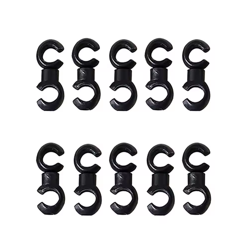 Empire Klip Kabel Rem Sepeda Cable Management S Rotating Clip 10PCS - M003 Gambar produk Empire Klip Kabel Rem Sepeda Cable Management S Rotating Clip 10PCS - M003