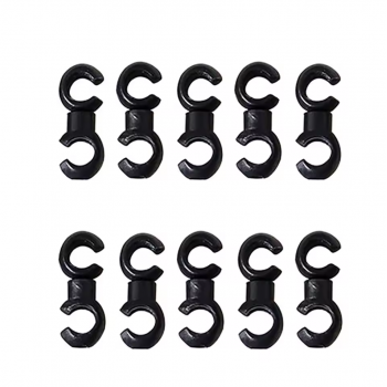 Empire Klip Kabel Rem Sepeda Cable Management S Rotating Clip 10PCS - M003 Gambar produk Empire Klip Kabel Rem Sepeda Cable Management S Rotating Clip 10PCS - M003