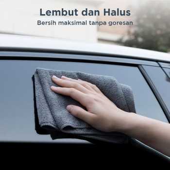 Gambar produk SHUMAI Kain Lap Microfiber Mobil Cleaning Towel Soft High Absorption 30x30cm - SH3