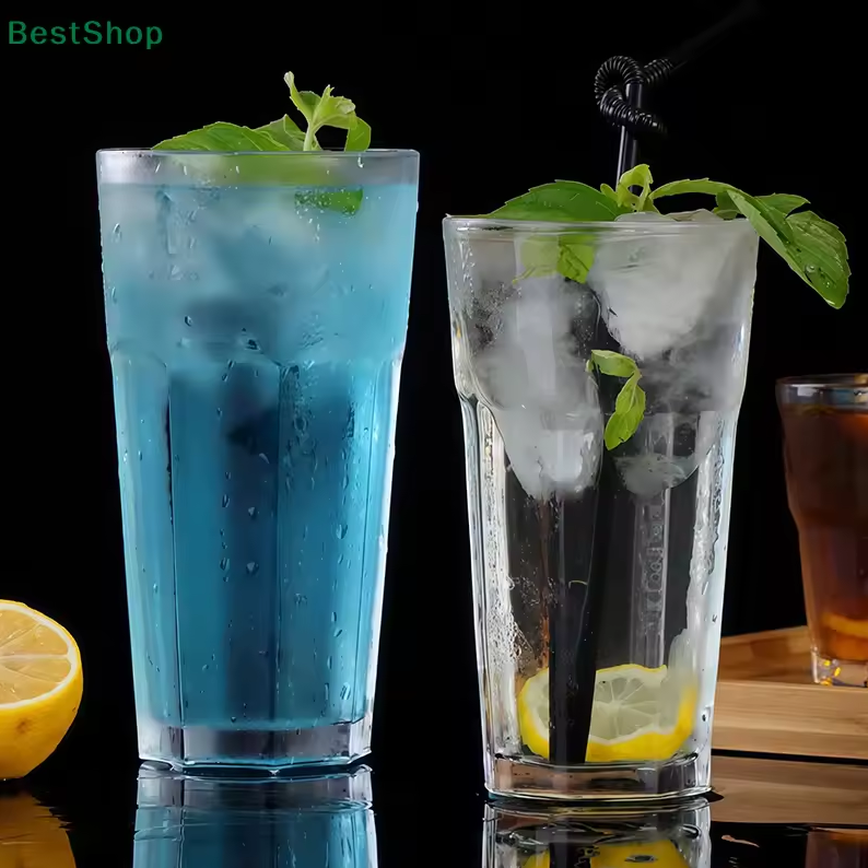 Senno Gelas Kaca Transparan Tahan Panas Kopi Teh Octagonal Drink Glass 375ml - SN501 Gambar produk Senno Gelas Kaca Transparan Tahan Panas Kopi Teh Octagonal Drink Glass 375ml - SN501