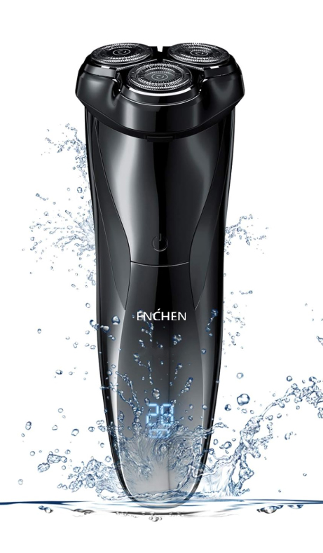 Gambar produk ENCHEN Alat Cukur Elektrik Electric Shaver LED Display IPX7 5W - BlackStone 3