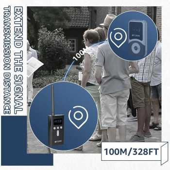 RETEKESS Audio Tour Guide Wireless Transmitter 49 Channel Mic 4200mAh - T130S Gambar produk RETEKESS Audio Tour Guide Wireless Transmitter 49 Channel Mic 4200mAh - T130S