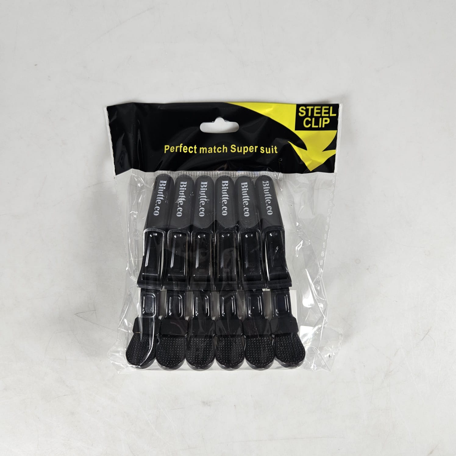 Biutte.co Jepit Rambut Salon Barber Hair Alligator Clip Grip 6 PCS - L05 Gambar produk Biutte.co Jepit Rambut Salon Barber Hair Alligator Clip Grip 6 PCS - L05