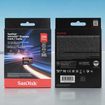 Gambar produk SanDisk microSD Express UHS-I Class 10 U3 880MB/s 256GB - SDSQXFN