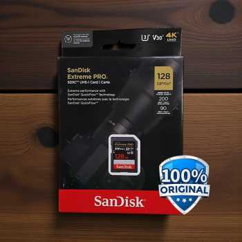SanDisk Extreme PRO SDXC/HC UHS-I Card U3 V30 100MB/s 200MB/s